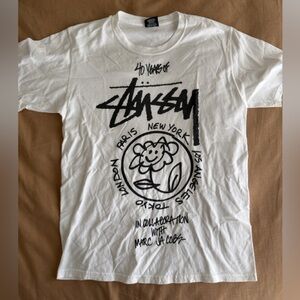 STUSSY X Marc Jacobs 40 year anniversary tee
